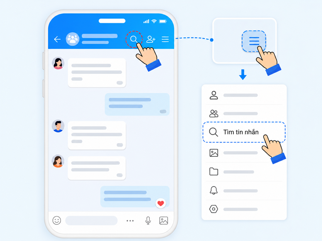 Cách xem tin nhắn cũ nhất Zalo trong nhóm chat cực nhanh