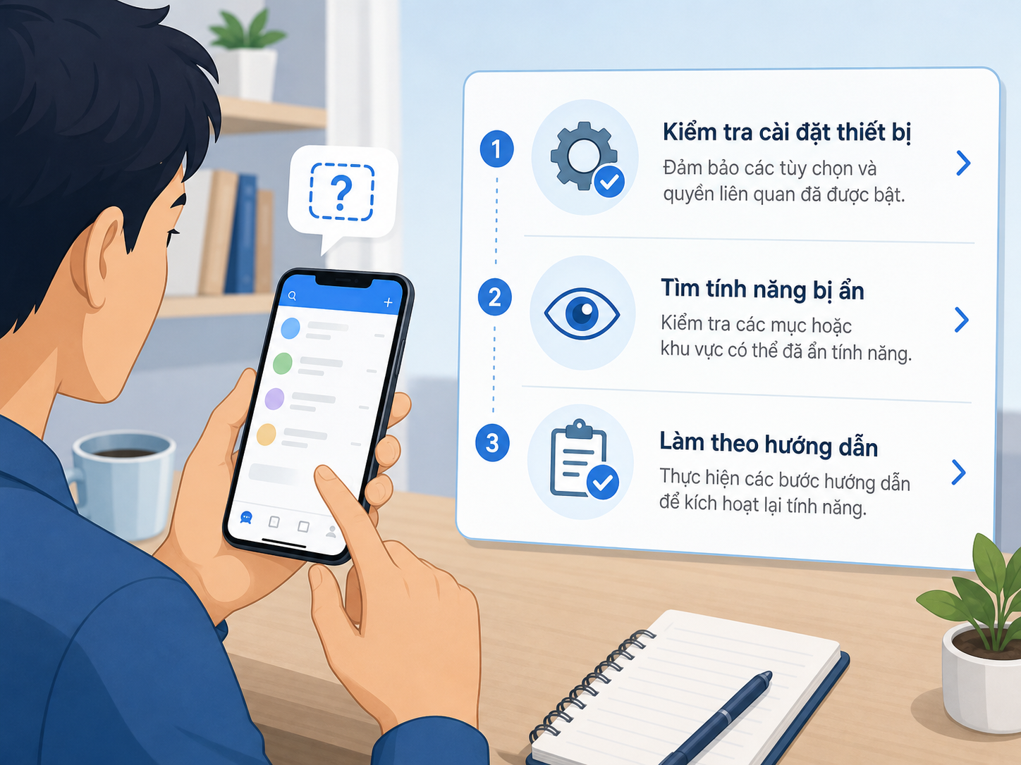 Tại sao tính năng "Tìm quanh đây" trên Zalo không sử dụng được?